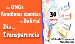 Día de la Transparencia de las OSC en Bolivia