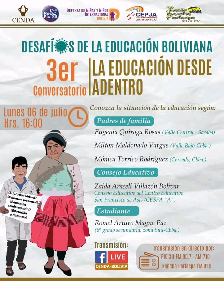 3º conversatorio Afiche