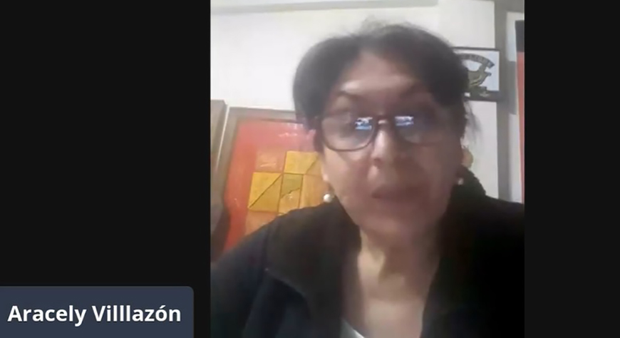 3º conversatorio Aracely Villazón