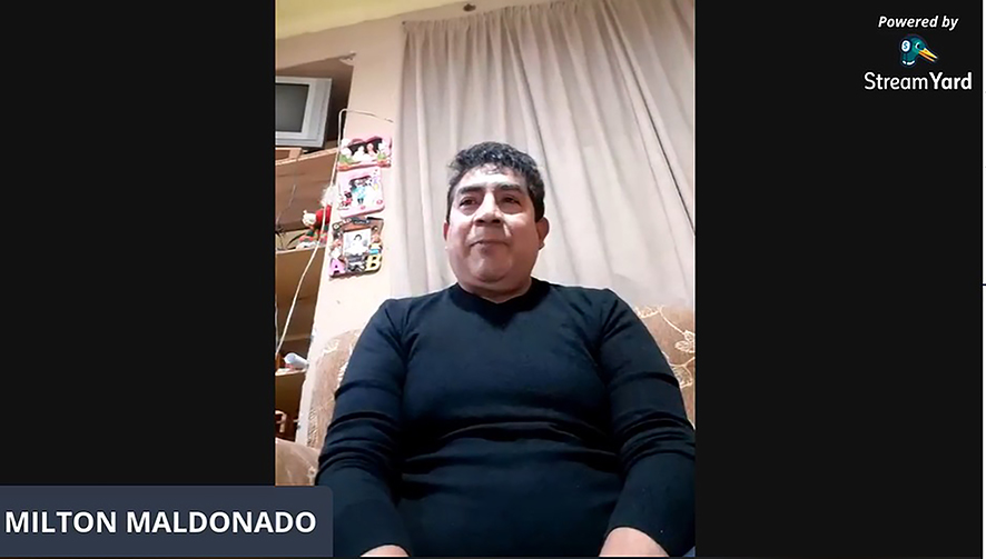 3º conversatorio Miltón maldonado