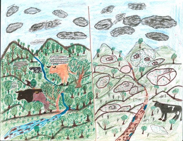 6 Monte antes y ahora peligro