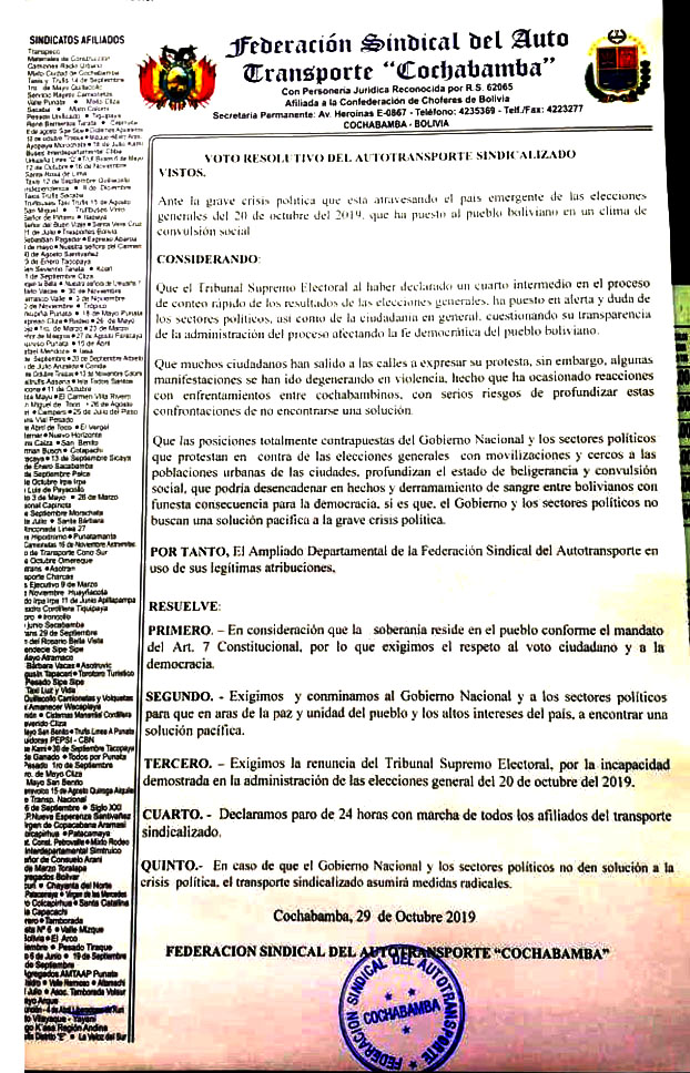 7 Pronunciamiento Transportistas