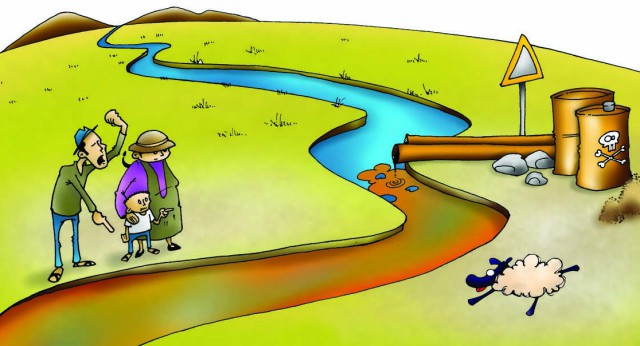 7 contaminacion de rio