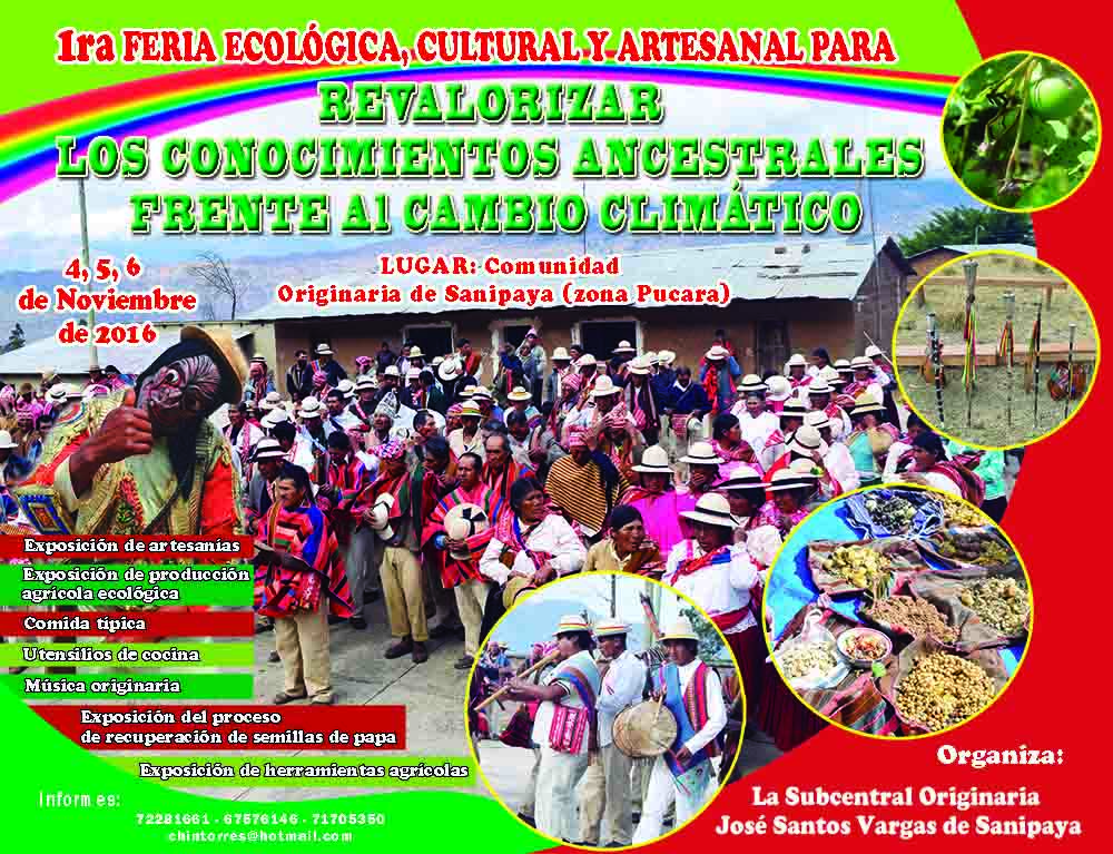 Afiche Sanipaya CENDA