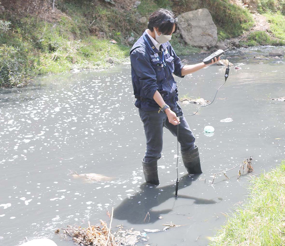 Rio Rocha Monitoreo JICA