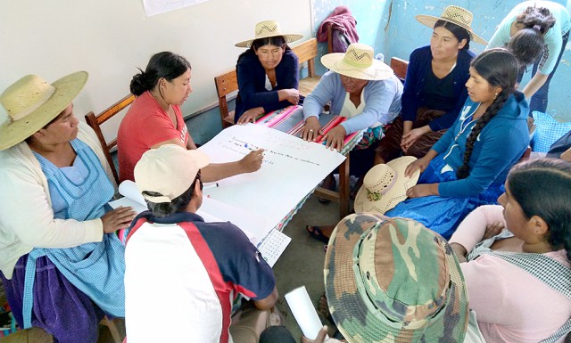 UE Padres trabajando arbieto