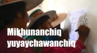 Mikhunanchiq sumaqta yuyaychawanchiq (Nuestra comida nos da sabiduría)