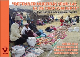 Defender nuestras semillas es de vida o muerte