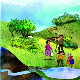 Agua subterránea en Sacaba