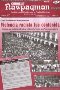 Revista rural bilingüe Conosur Ñawpaqman 123