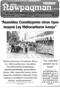 Revista rural bilingüe Conosur Ñawpaqman 107