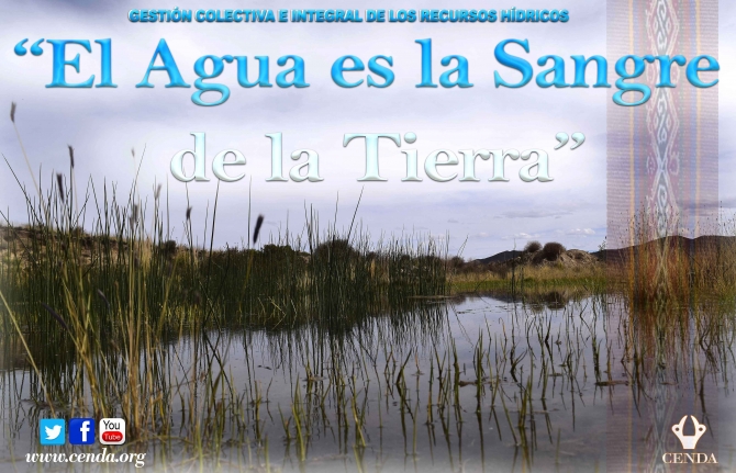 El Agua es la sangre de la tierra