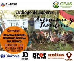 Diálogo de saberes: AUTONOMÍA Y TERRITORIOS