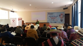 Pequeños productores campesinos y regantes demandan políticas públicas que apoyen la producción con semillas nativas, agroecología y agua para riego