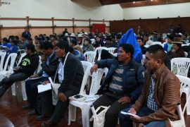 Campesinos, indígenas y originarios proponen una nueva Agenda de Lucha y Resistencia