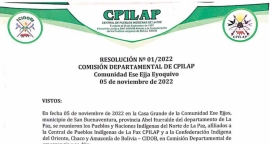RESOLUCIÓN Nº 01/2022 de CPILAP: “¡EXIGIMOS LA ANULACIÓN DEL ACUERDO!&quot; - PDF