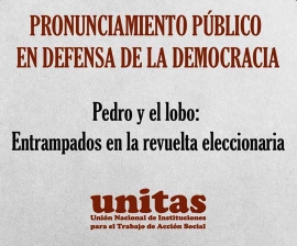 Pronunciamiento Público en defensa de la democracia. “Pedro y el lobo: entrampados en la revuelta eleccionaria”