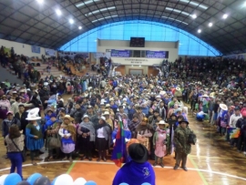 “TIERRA ES LIBERTAD” VINTO:       XIII Congreso Ordinario FDMCIOC “BS”