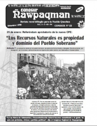 Revista rural bilingüe Conosur Ñawpaqman 132