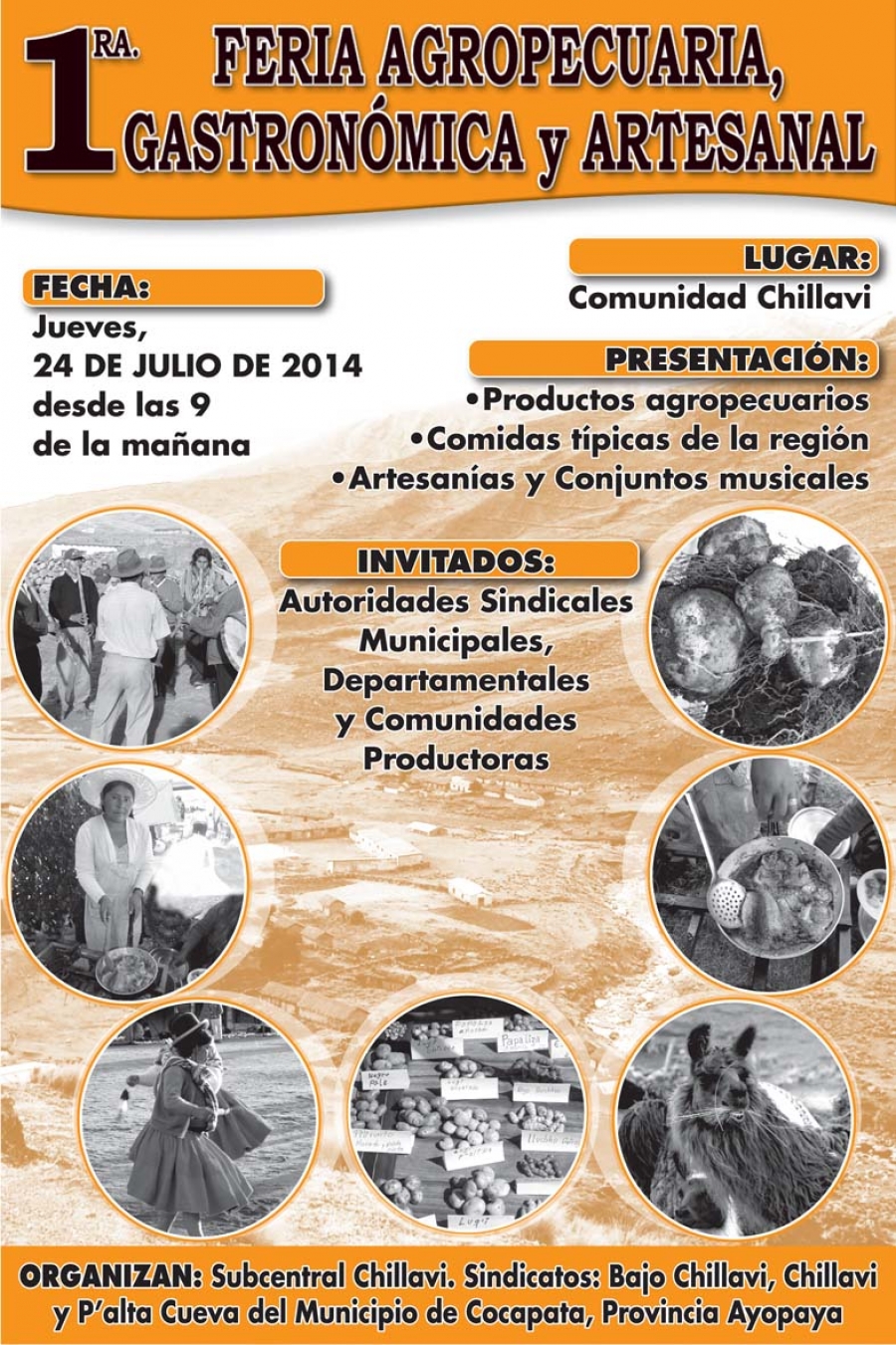Primera Feria Agropecuaria, Gastronómica y Artesanal
