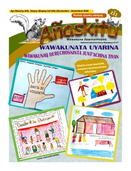 SUPLEMENTO INFANTIL AÑASKITU No. 111: WAWAKUNAQ DERECHOSNINTA JUNT&#039;ACHINA TIYAN