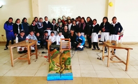 Estudiantes del municipio Poopó aprenden a usar tratamientos alternativos del agua