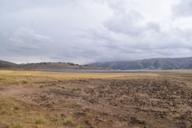 SEQUÍA: “Nuestra Laguna Parku Qucha se está secando”,  Municipio de Vacas