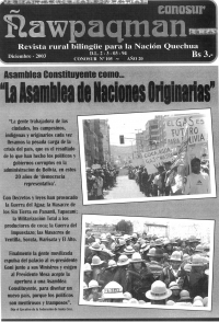 Revista rural bilingüe Conosur Ñawpaqman 105