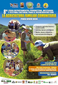 Octava Feria Departamental Productiva, Artesanal y Festival Cultural para el Reencuentro con la Agricultura Familiar Comunitaria para Vivir Bien