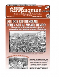 Revista rural bilingüe Conosur Ñawpaqman 129