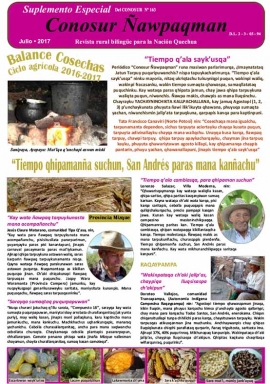 Balance Cosechas Ciclo Agrícola 2016-2017