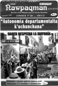 Revista rural bilingüe Conosur Ñawpaqman 120