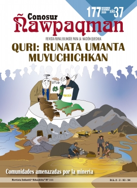 Conosur Nº 177: QURI: Runata umanta muyuchichkan (PDF)