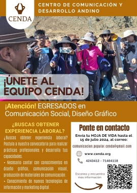 REQUERIMIENTO DE EGRESADOS EN COMUNICACIÓN SOCIAL O DISEÑO GRÁFICO