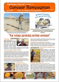 Suplemento especial Balance de Cosechas