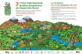 Manifiesto de Organizaciones del III Foro Andino Amazónico